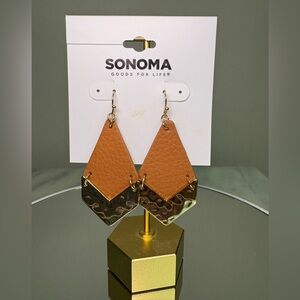 Sonoma Geometric Earrings NWT